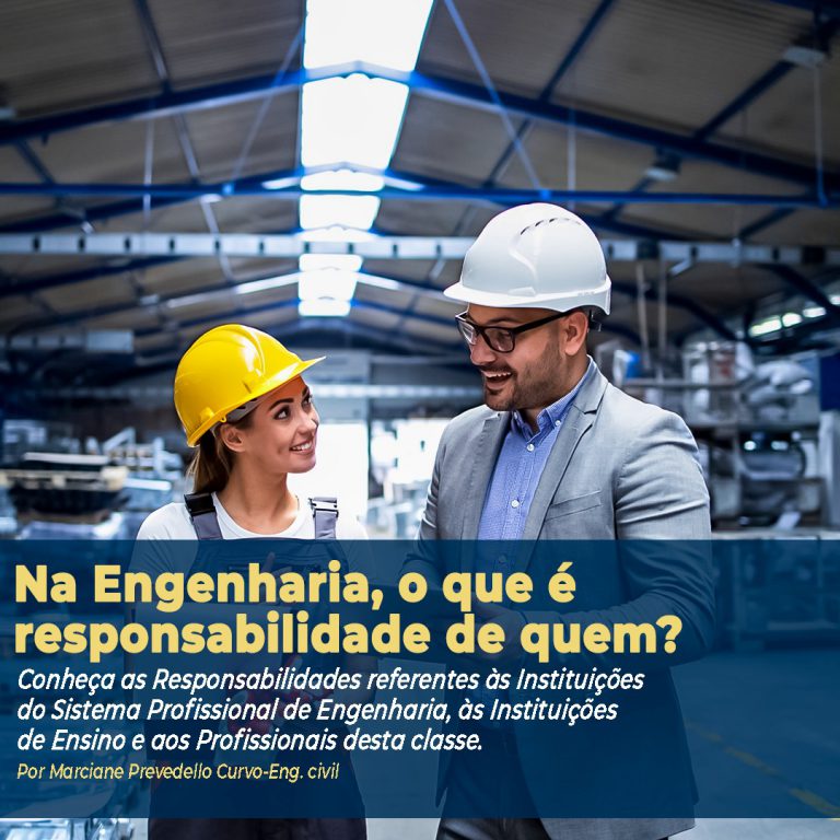 Na Engenharia O Que Responsabilidade De Quem Crea Mt