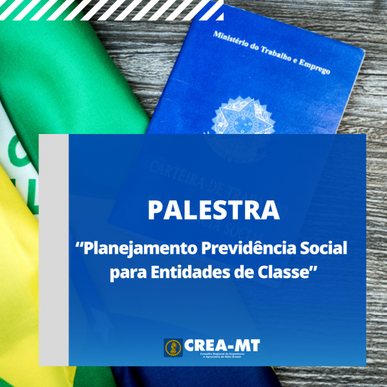 Crea MT Convida Profissionais Do Sistema Para A Palestra Planejamento