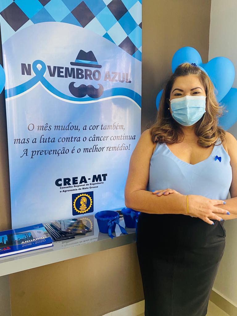 Crea Mt Adere Campanha Novembro Azul Em Prol Da Luta Contra O C Ncer