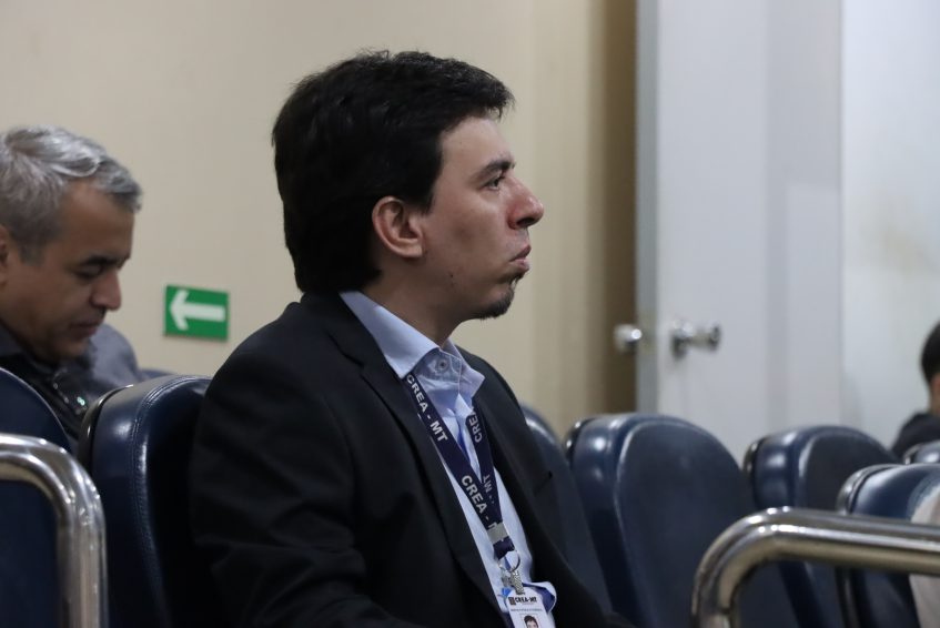 Assessor parlamentar do Crea-MT Diego Vinicius Santiago